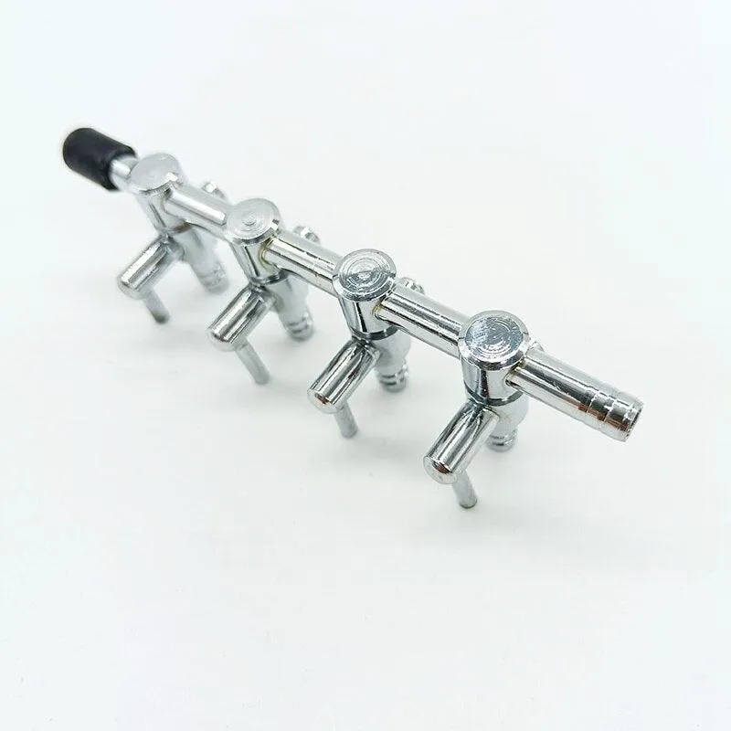 1-5 Way Air Splitter Valve | Aquarium Air Pump Flow Splitter | Distributor Pump Valve | Tap Lever Control Switch Valve