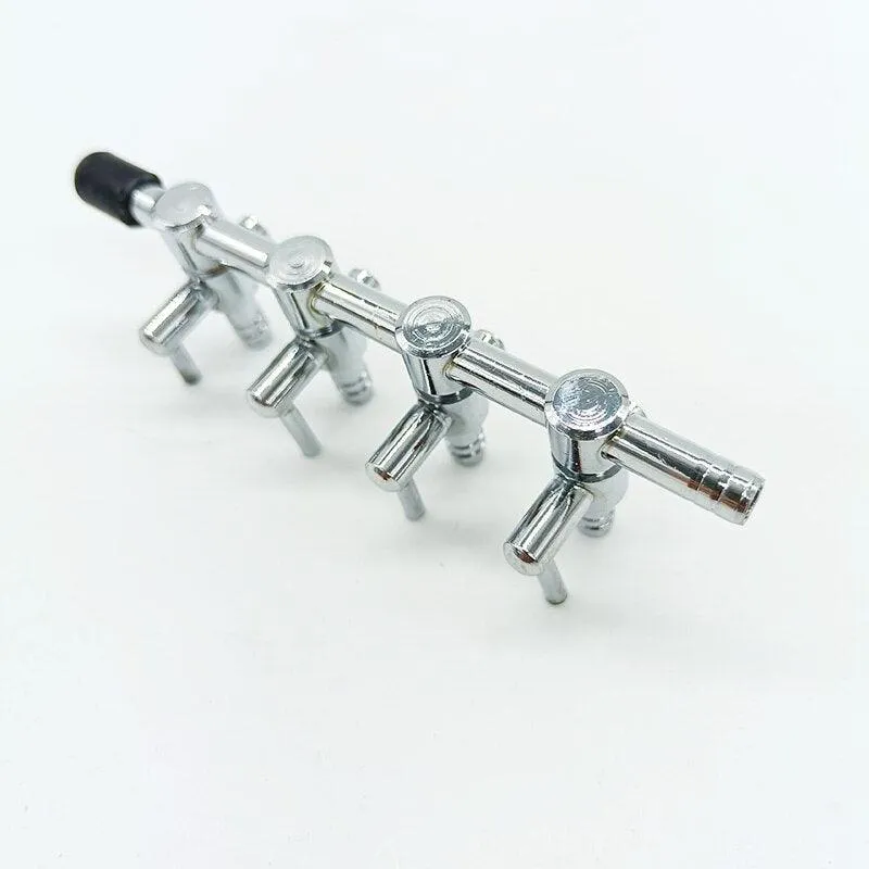 1-5 Way Air Splitter Valve | Aquarium Air Pump Flow Splitter | Distributor Pump Valve | Tap Lever Control Switch Valve