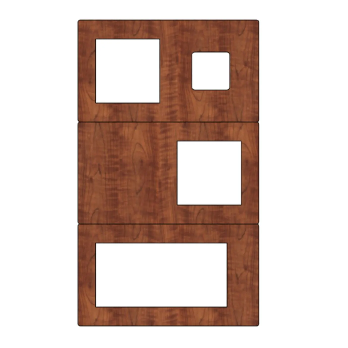 58.5" Tall modular Cat Case™ Bookcase with Hidden Cat Tree / Cat Tower (3 - 19.5" module unit)