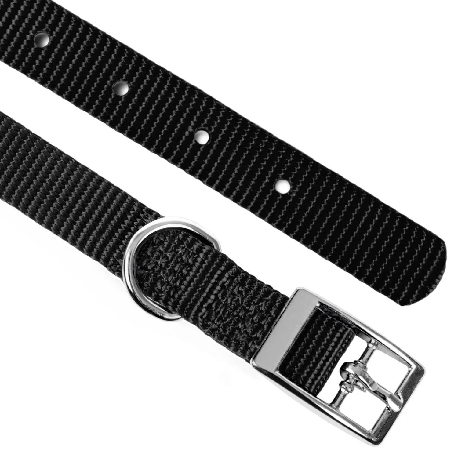 5/8"W Jeffers Nylon Dog Collar, 12"L