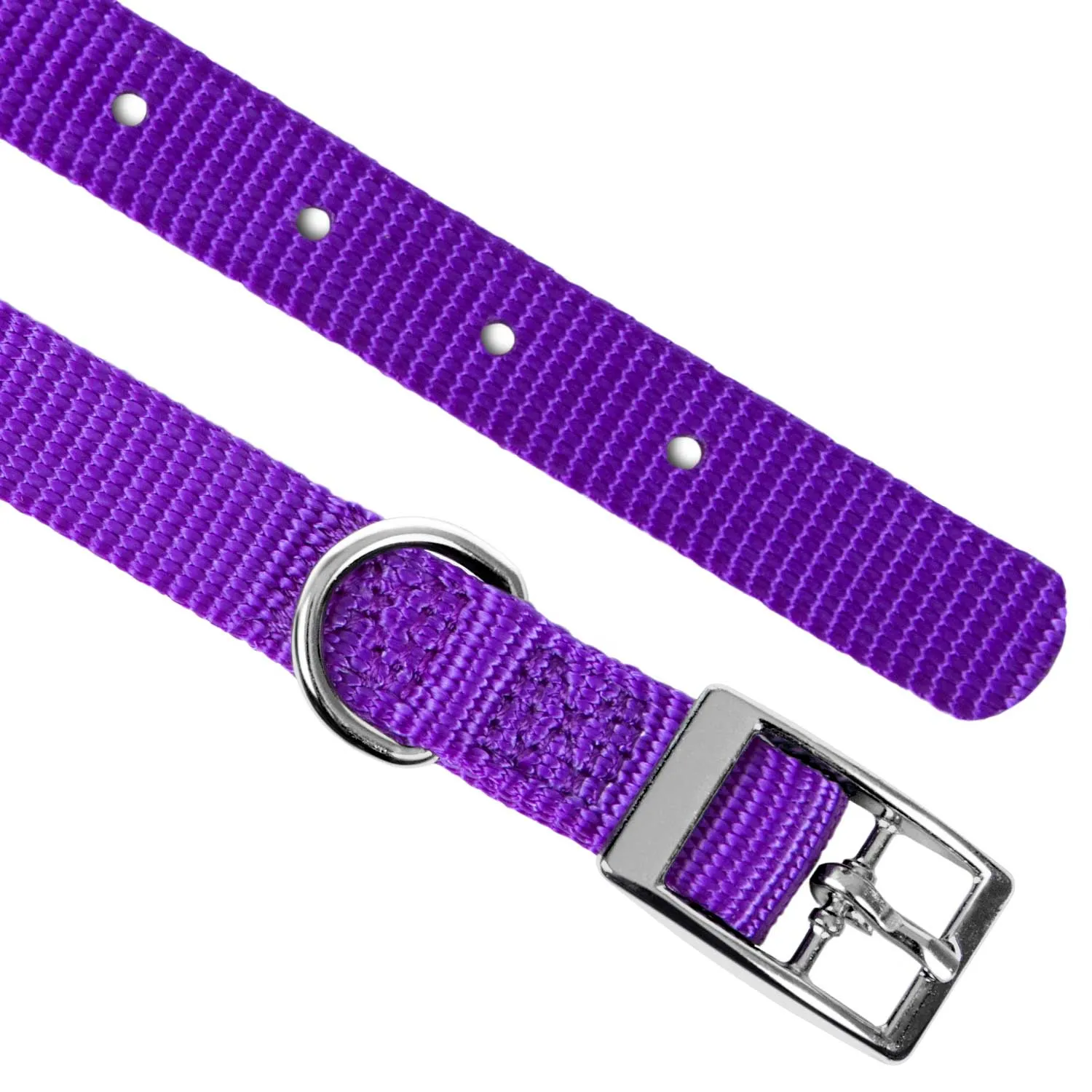 5/8"W Jeffers Nylon Dog Collar, 12"L