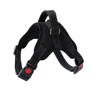 Adjustable Pet Dog & Cat Harness with Leash – Reflective & Breathable Harness Vest