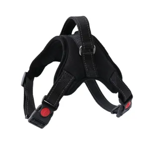 Adjustable Pet Dog & Cat Harness with Leash – Reflective & Breathable Harness Vest
