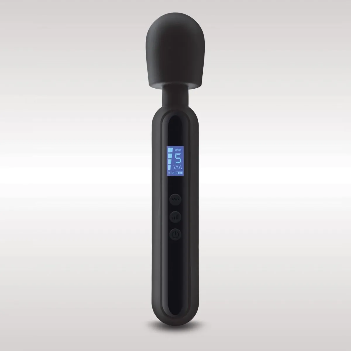 Bodywand Digi Wireless Personal Vibrating Wand Black