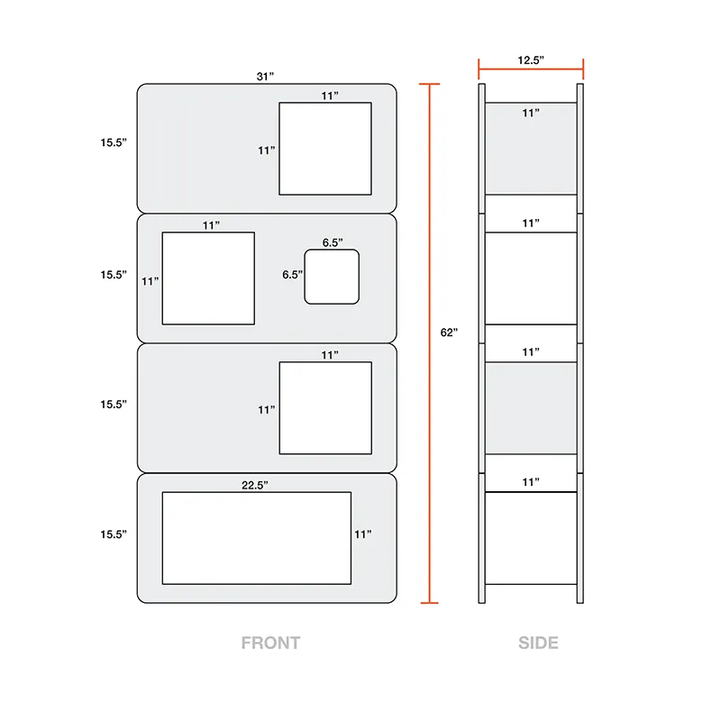 Cat Case™ Bookcase with Hidden Cat Tree / Cat Tower