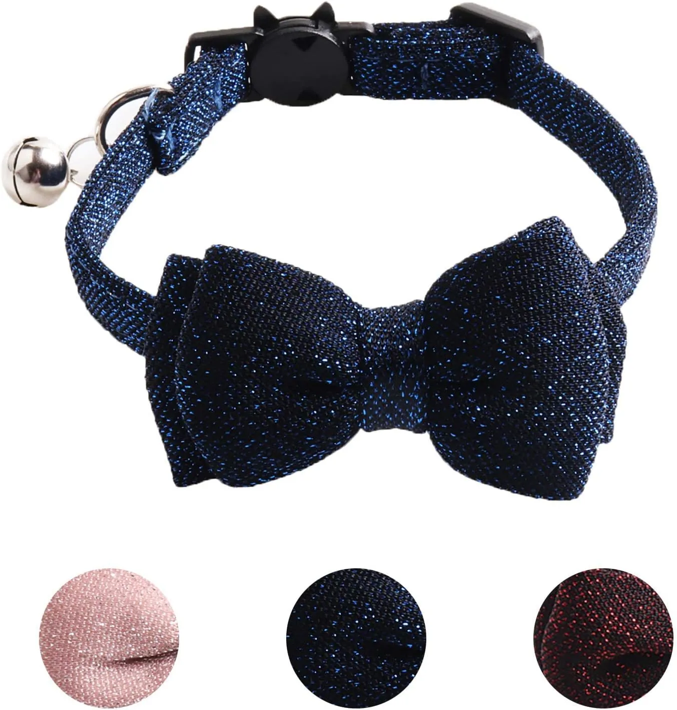 Cat Collar Breakaway with Bowtie Bell