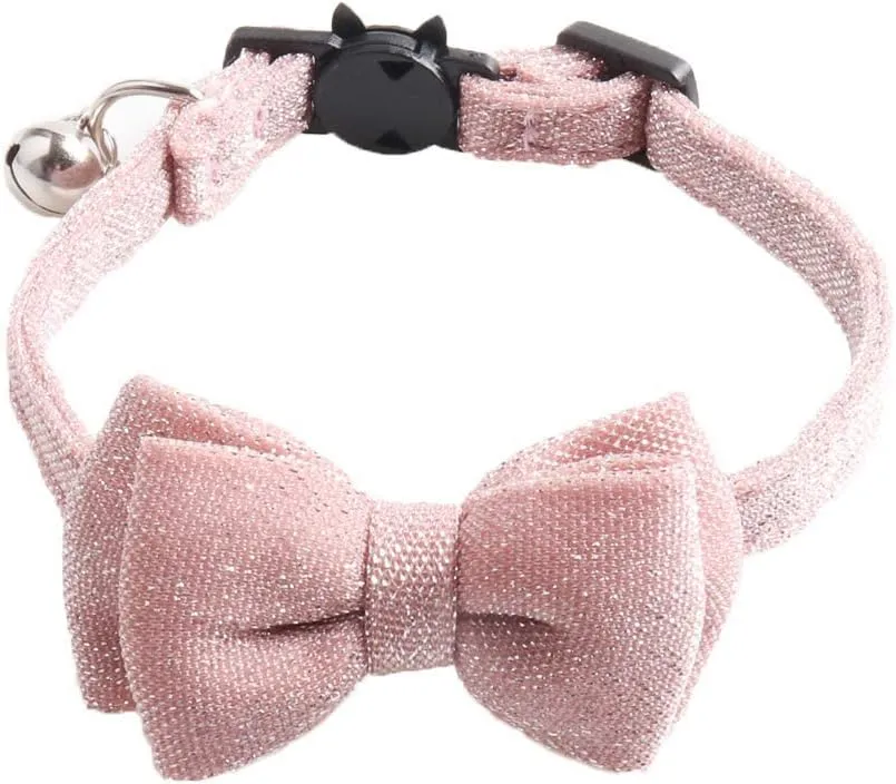 Cat Collar Breakaway with Bowtie Bell