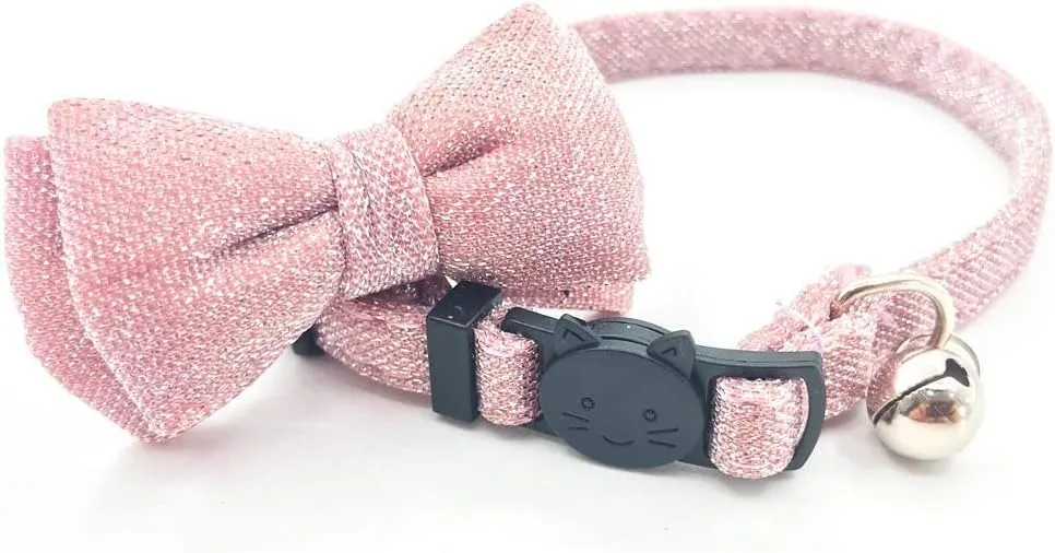 Cat Collar Breakaway with Bowtie Bell