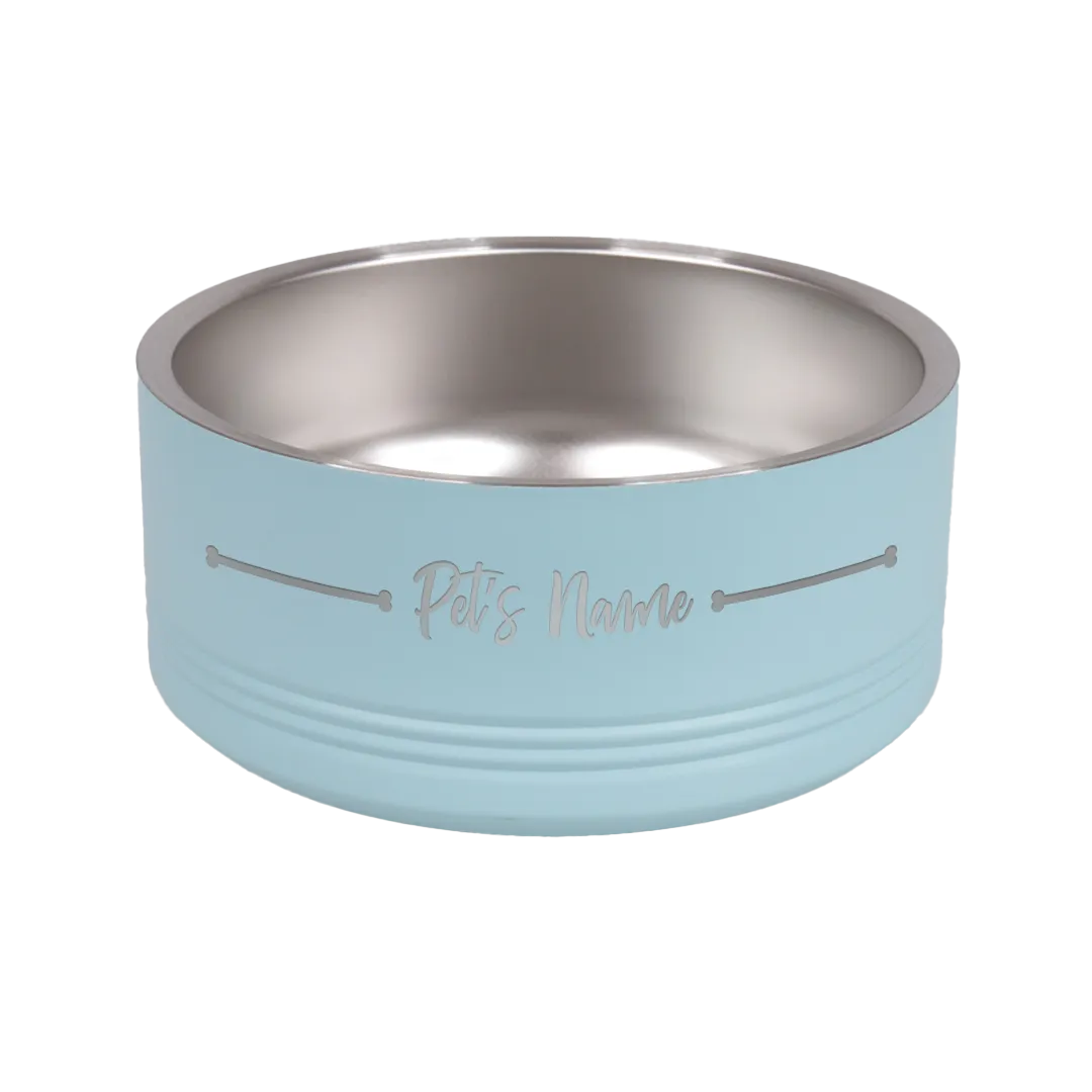 Custom Stainless Steel Pet Bowl