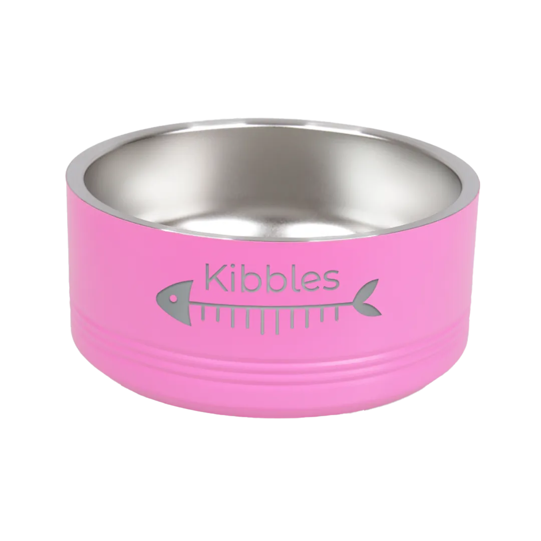 Custom Stainless Steel Pet Bowl