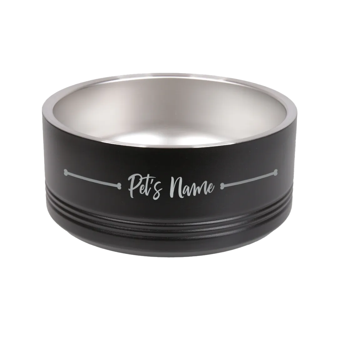 Custom Stainless Steel Pet Bowl
