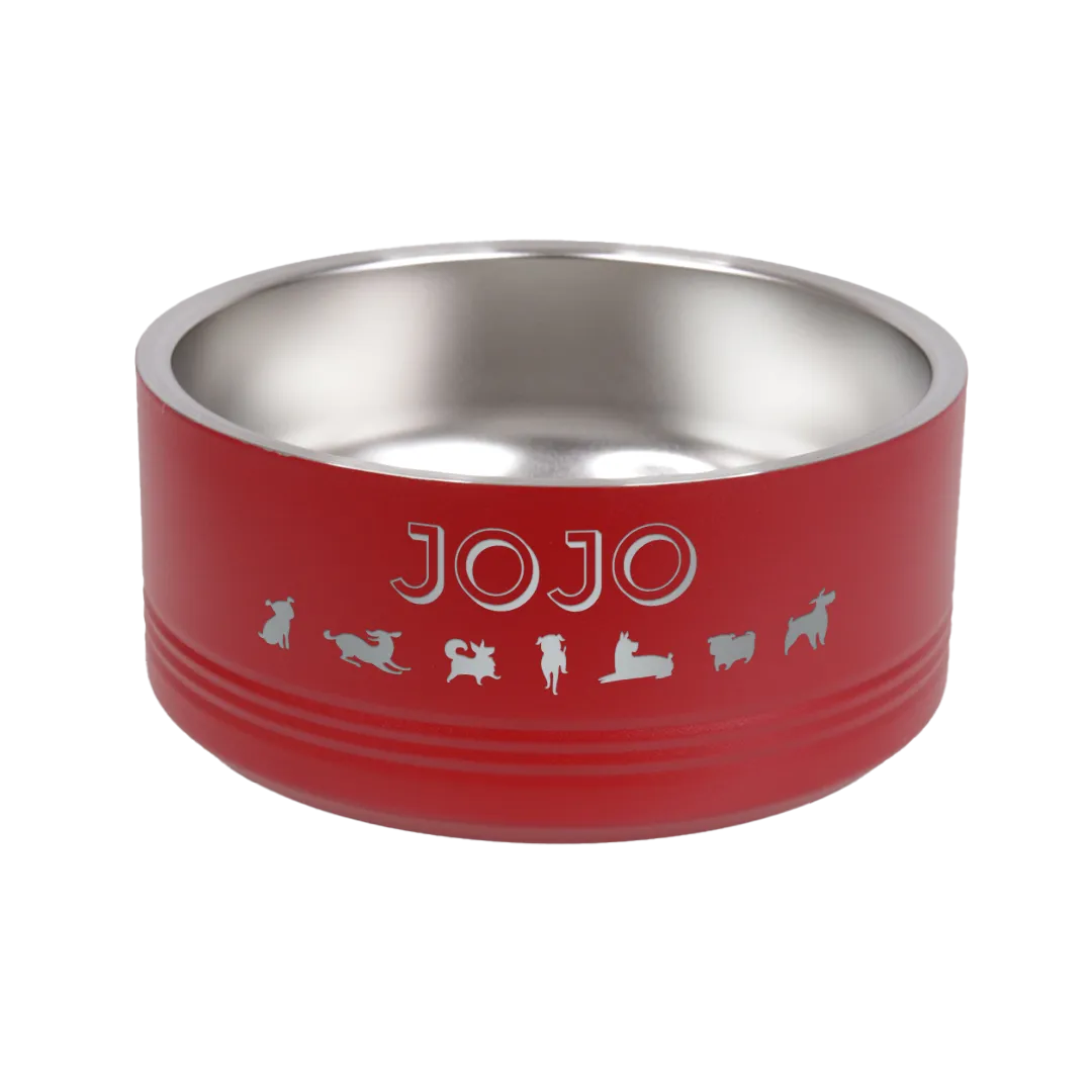 Custom Stainless Steel Pet Bowl