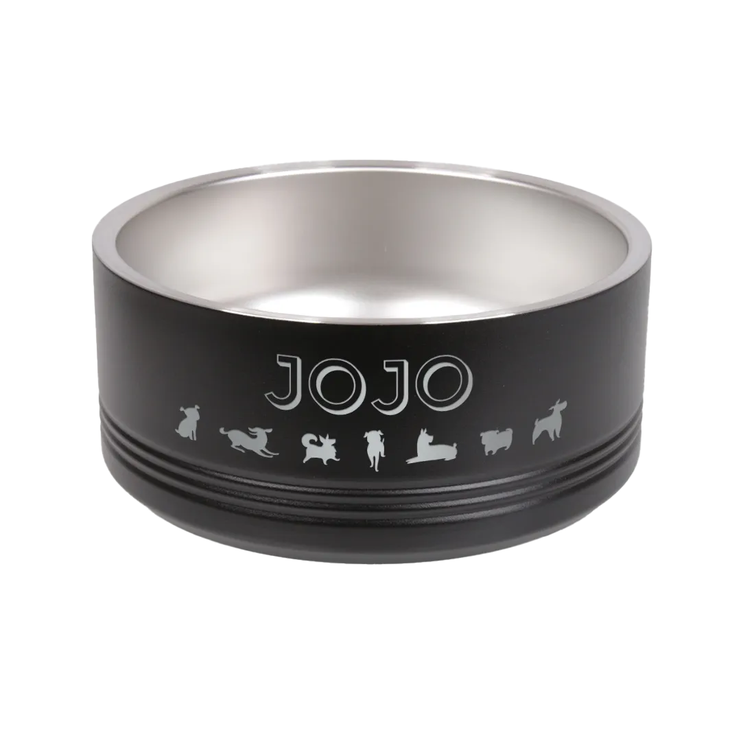 Custom Stainless Steel Pet Bowl