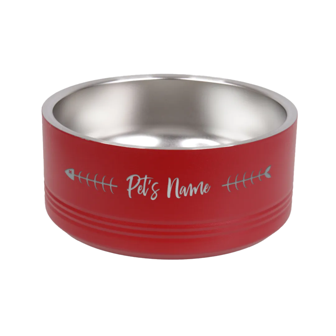 Custom Stainless Steel Pet Bowl