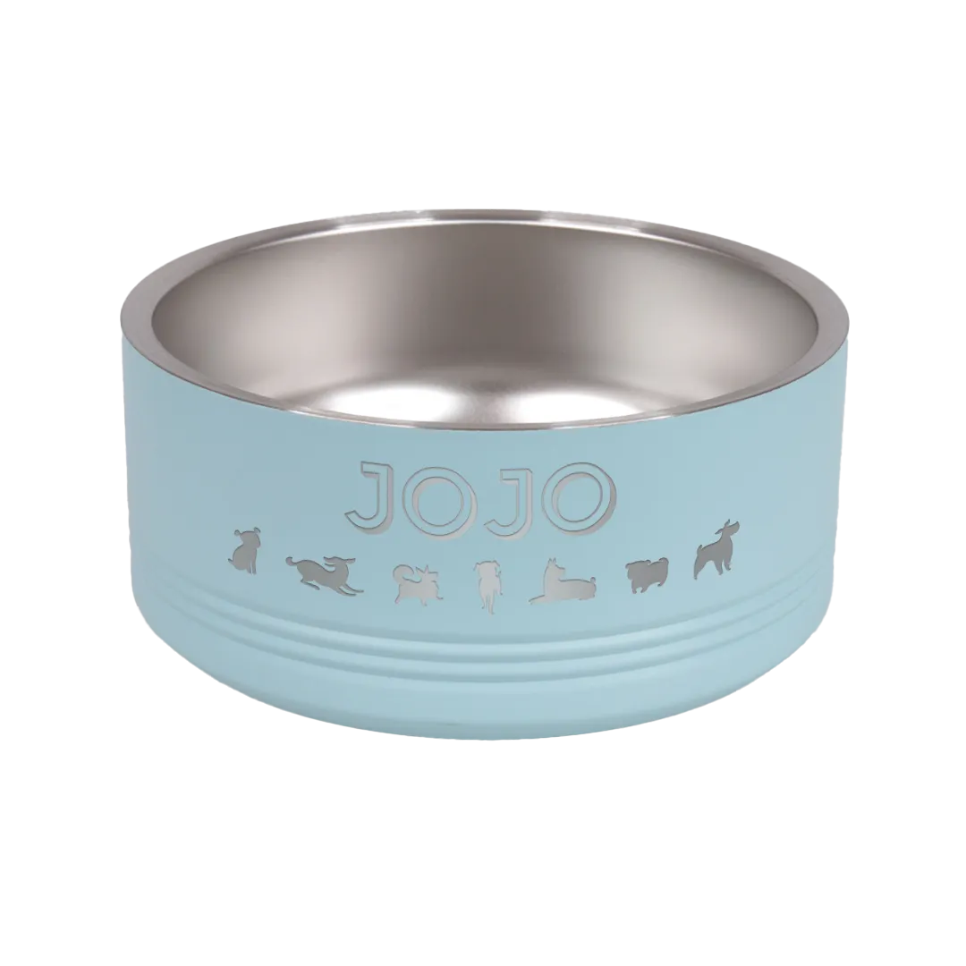 Custom Stainless Steel Pet Bowl