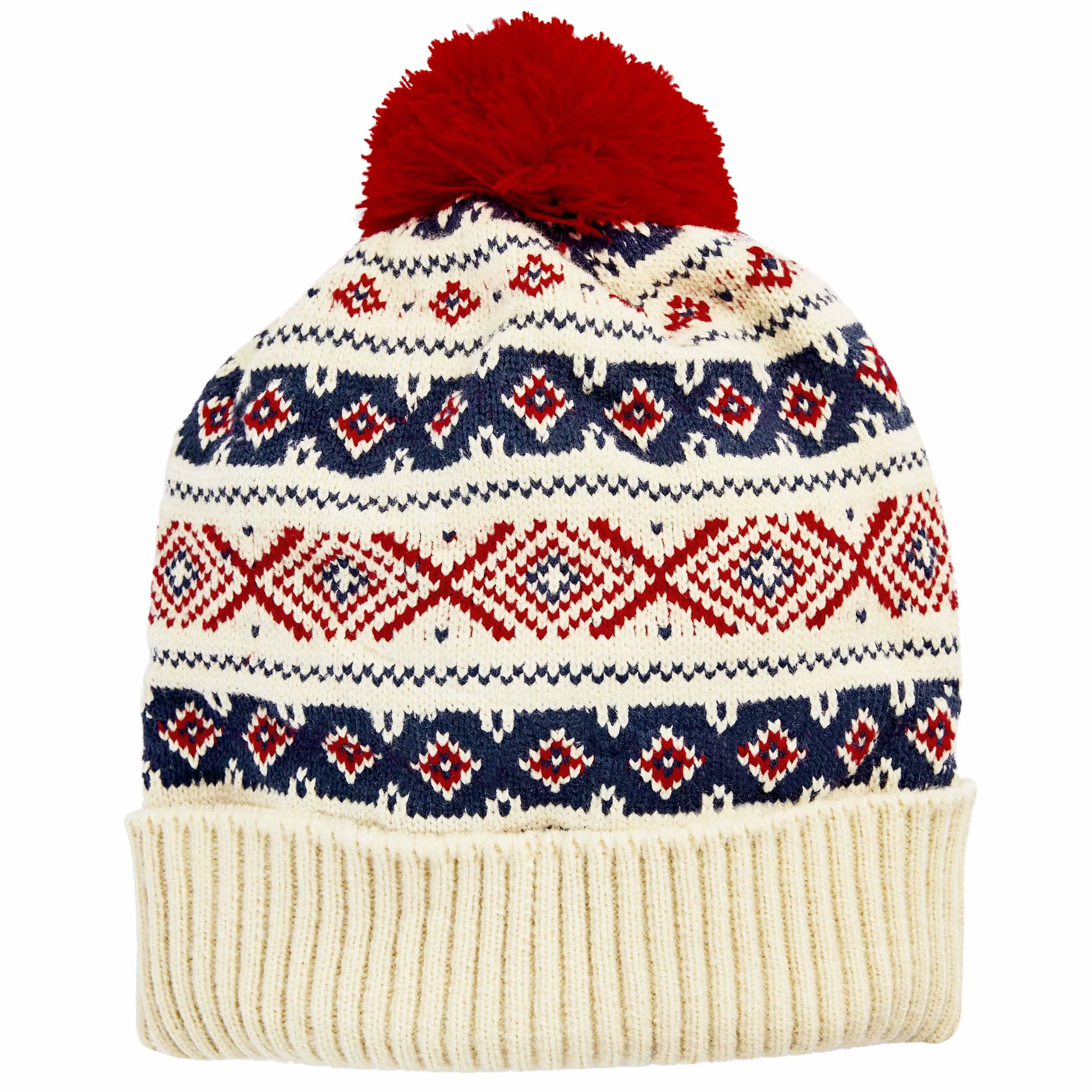 Fair Isle Family Matching Sweater in Cream