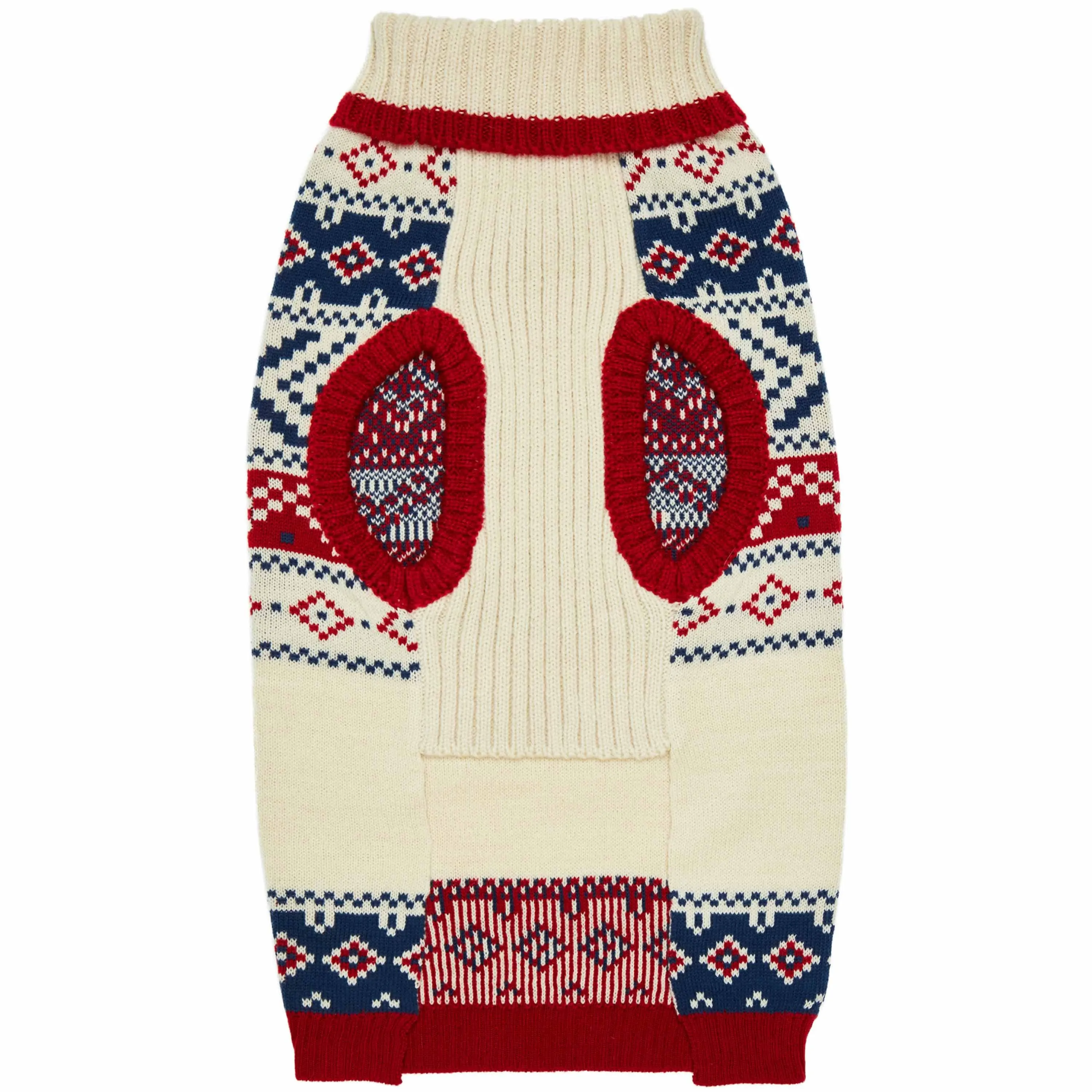 Fair Isle Family Matching Sweater in Cream