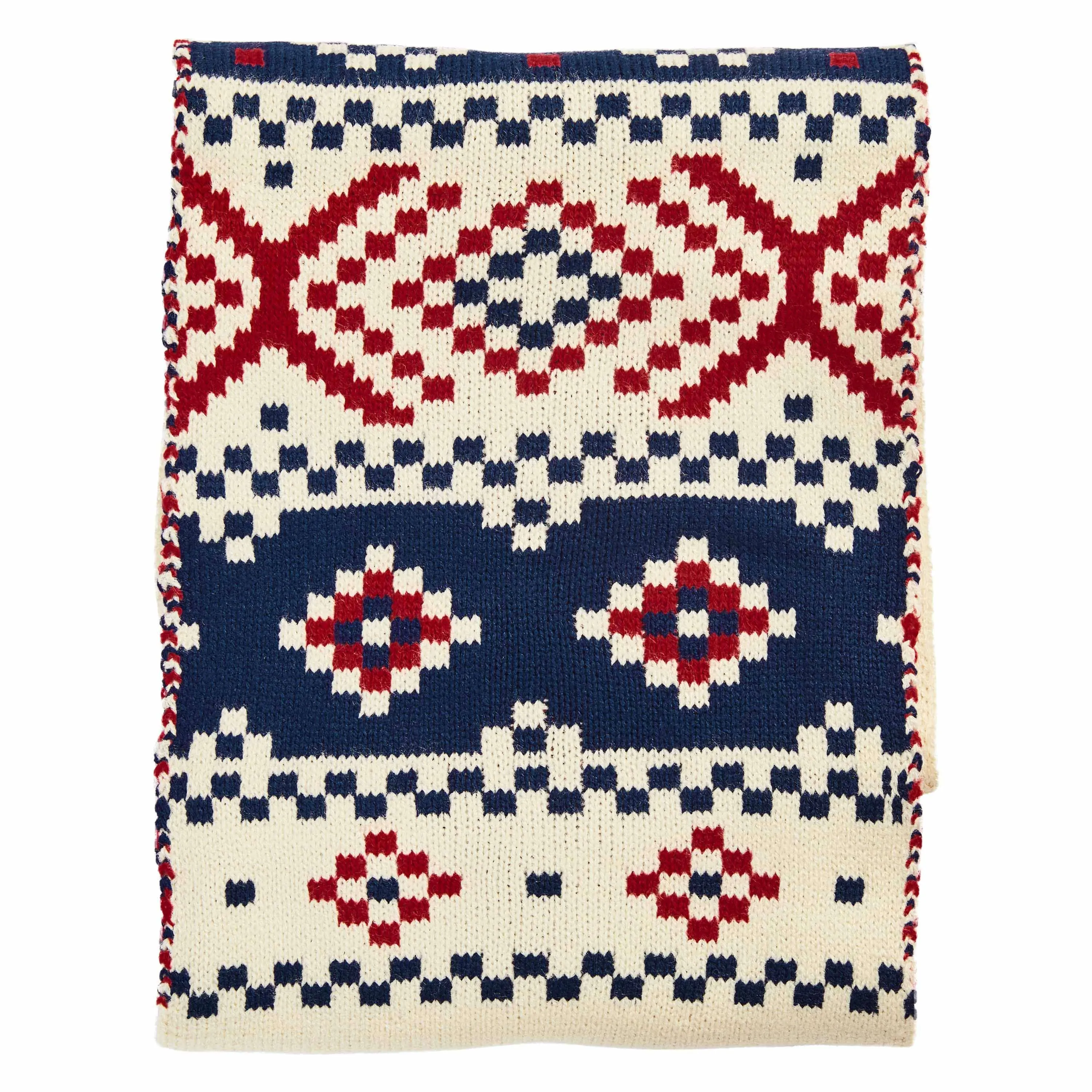 Fair Isle Family Matching Sweater in Cream