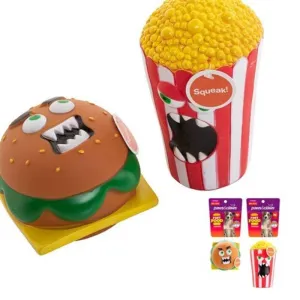 Fast Food Chompers Vinyl Chew Toy - 16cm x 9cm x 9cm