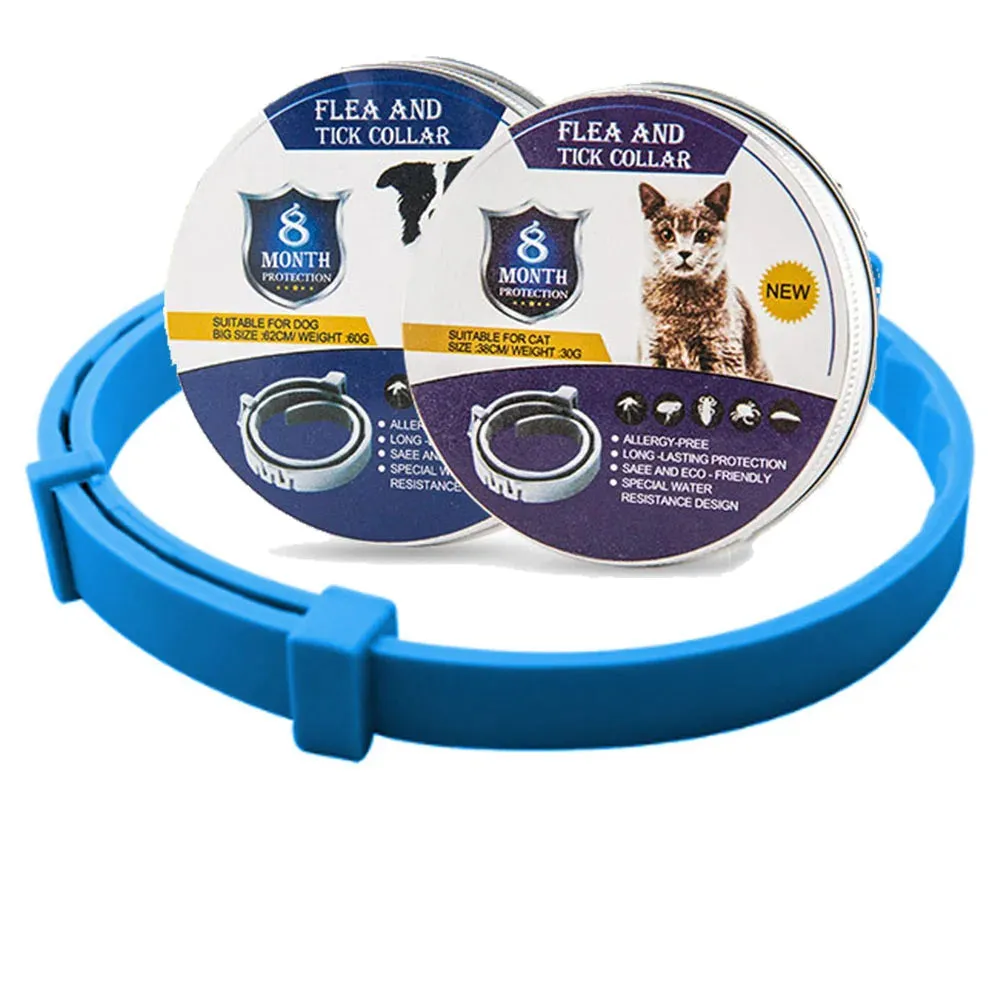 flea and tick collar dogs animals cat puppies kittens mosquito repellent ✈️ free.shipping