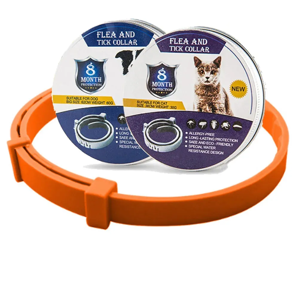 flea and tick collar dogs animals cat puppies kittens mosquito repellent ✈️ free.shipping