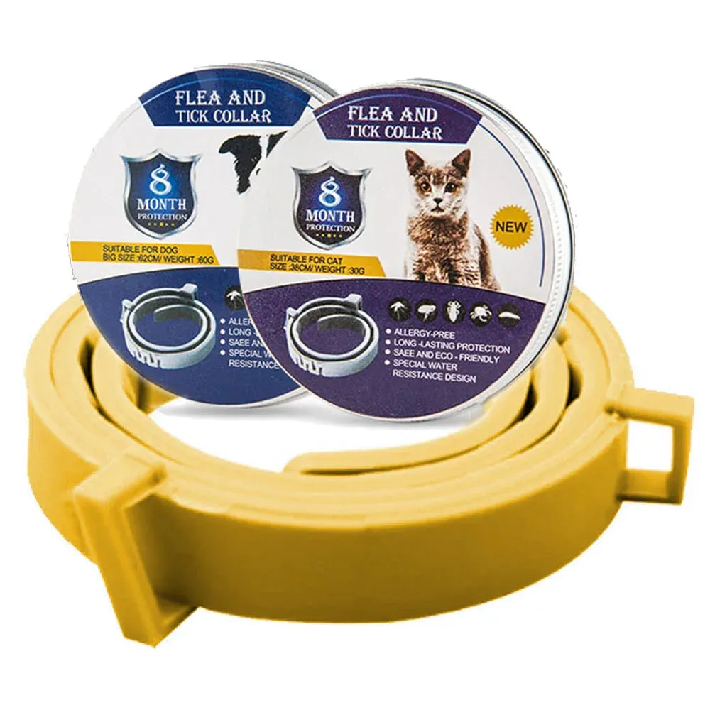 flea and tick collar dogs animals cat puppies kittens mosquito repellent ✈️ free.shipping
