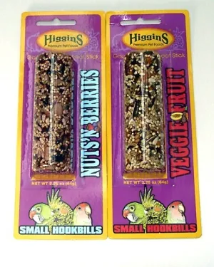 Higgins Treat Sticks Small Parrot Pina Colada