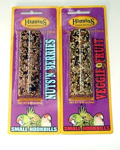 Higgins Treat Sticks Small Parrot Pina Colada