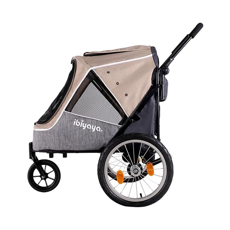 Ibiyaya Happy Pet Trailer / Jogger 2.0 (Latte)