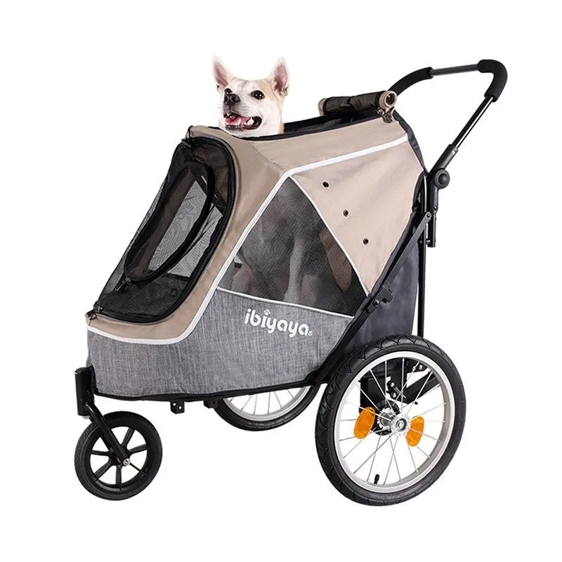 Ibiyaya Happy Pet Trailer / Jogger 2.0 (Latte)