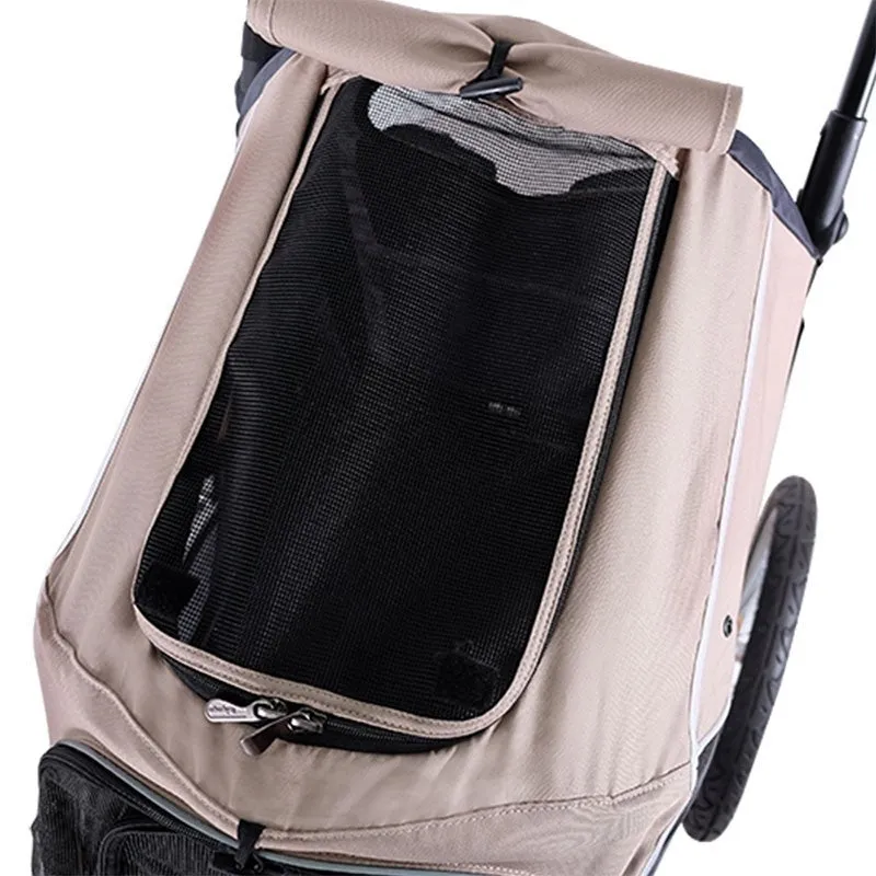 Ibiyaya Happy Pet Trailer / Jogger 2.0 (Latte)