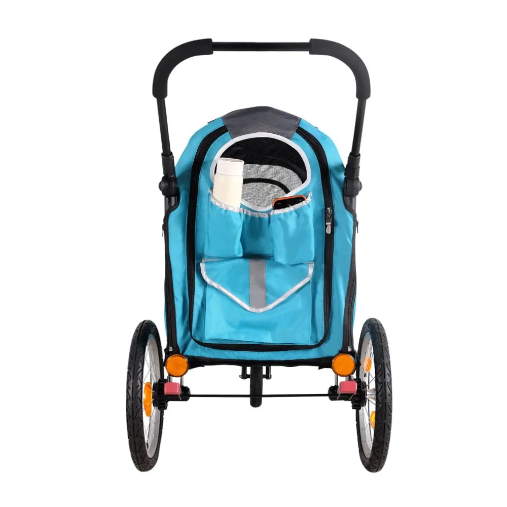 Ibiyaya Happy Pet Trailer / Jogger 2.0 - Ocean Blue