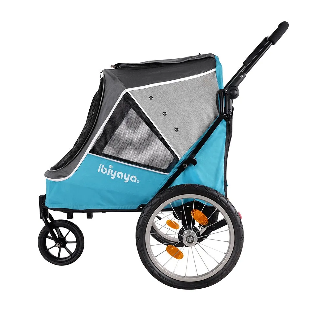 Ibiyaya Happy Pet Trailer / Jogger 2.0 - Ocean Blue