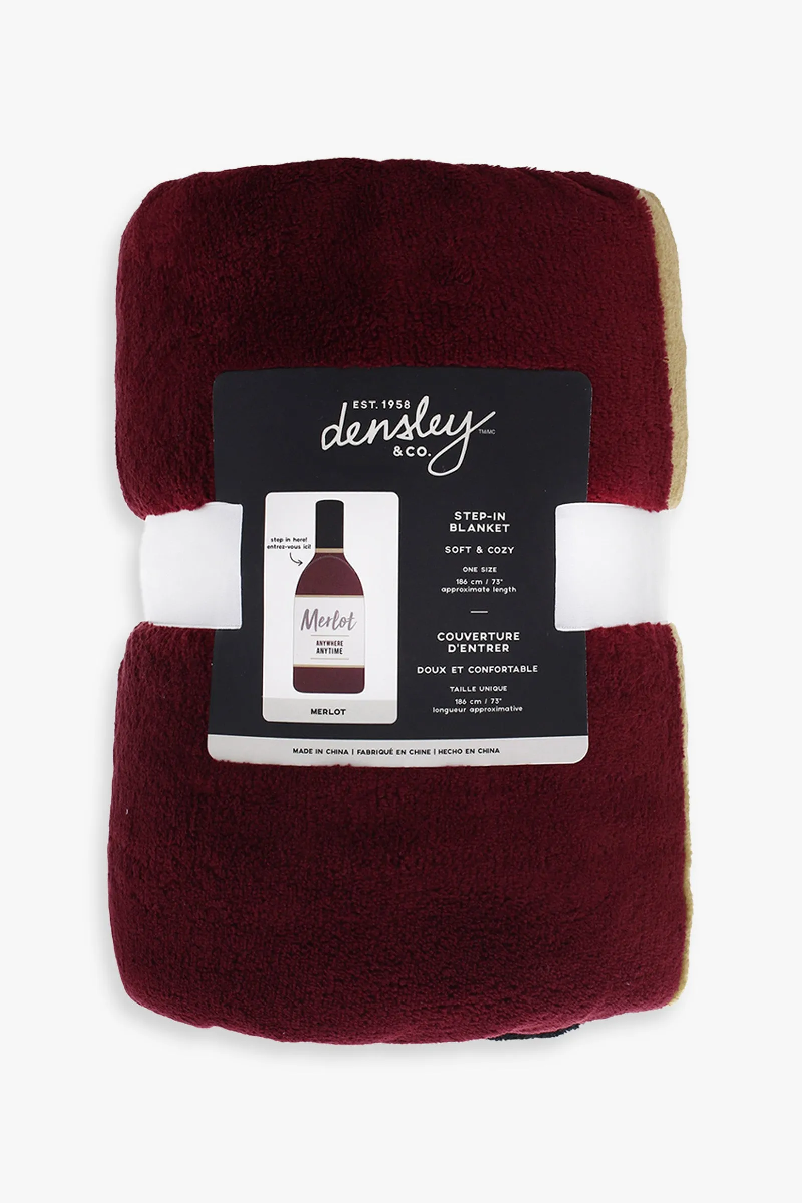 Novelty Funny Step In Fleece Lounger