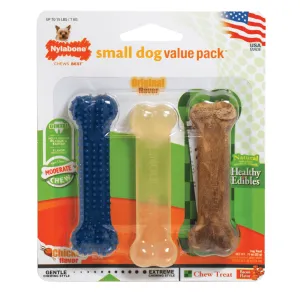 Nylabone Small Dog Value Pack