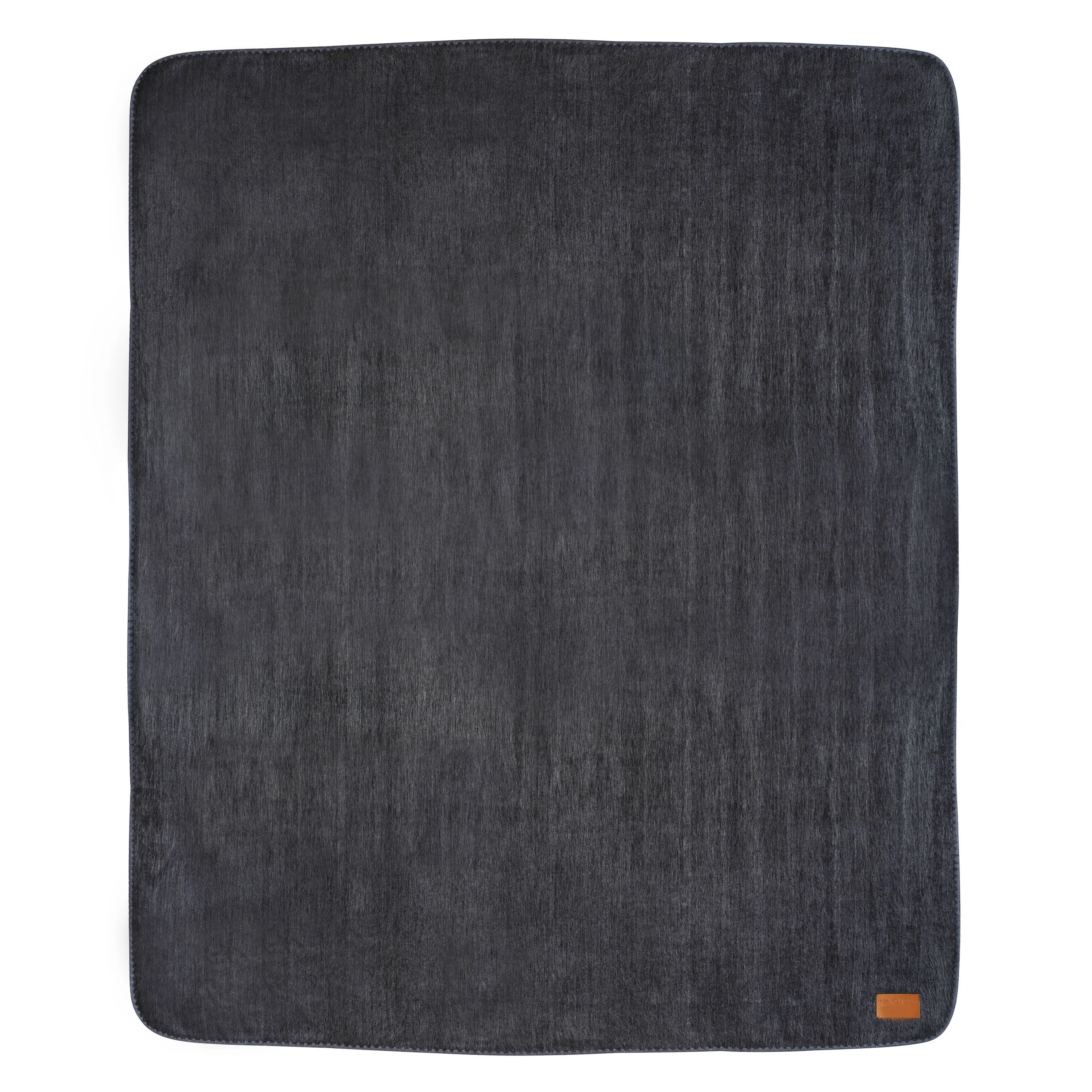 QISU Dark Grey Alpaca Throw Blanket – Elegant Artisan Style, Perfect Christmas Gift