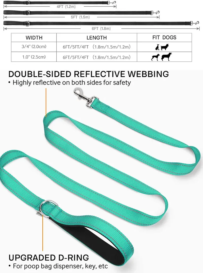 Reflective Pet Leash for Cats and Dogs – Durable Towing Rope for Walking and Training