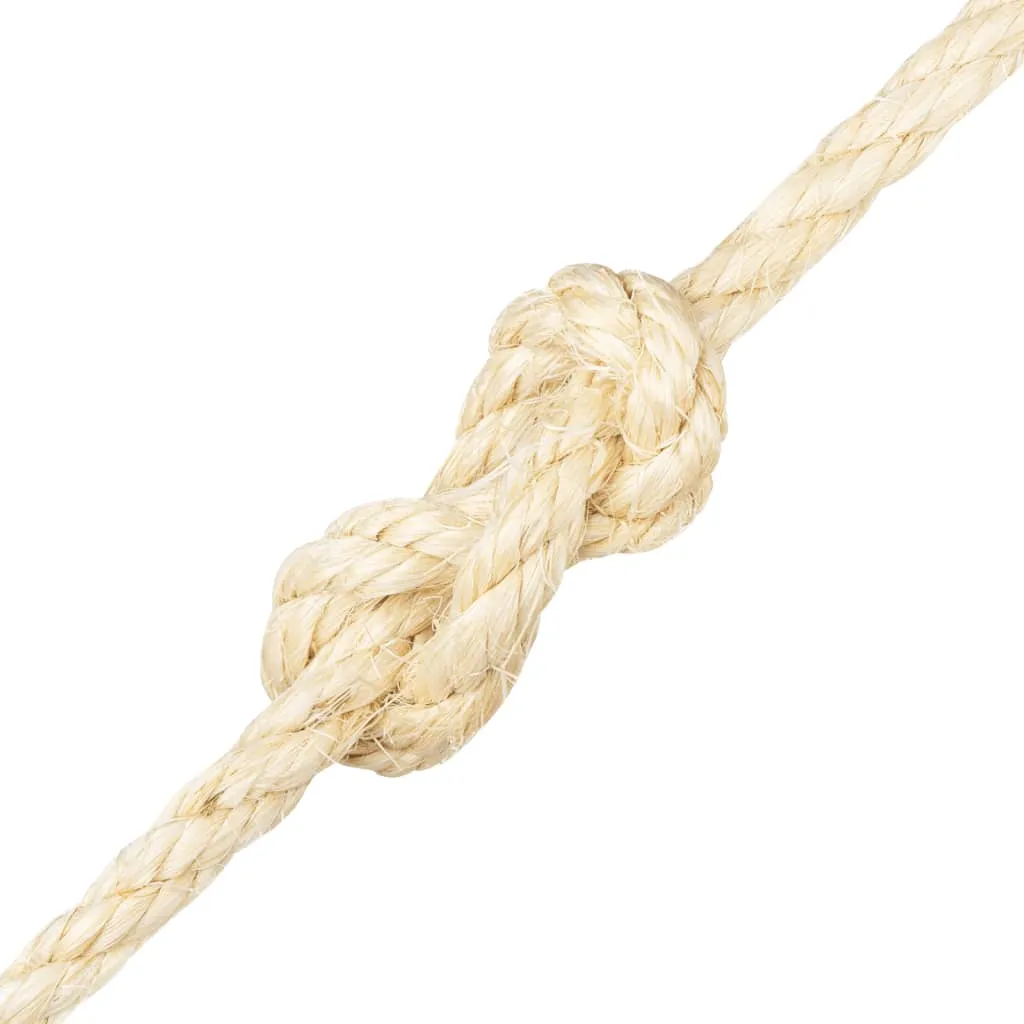 vidaXL Rope 100% Sisal 12 mm 25 m