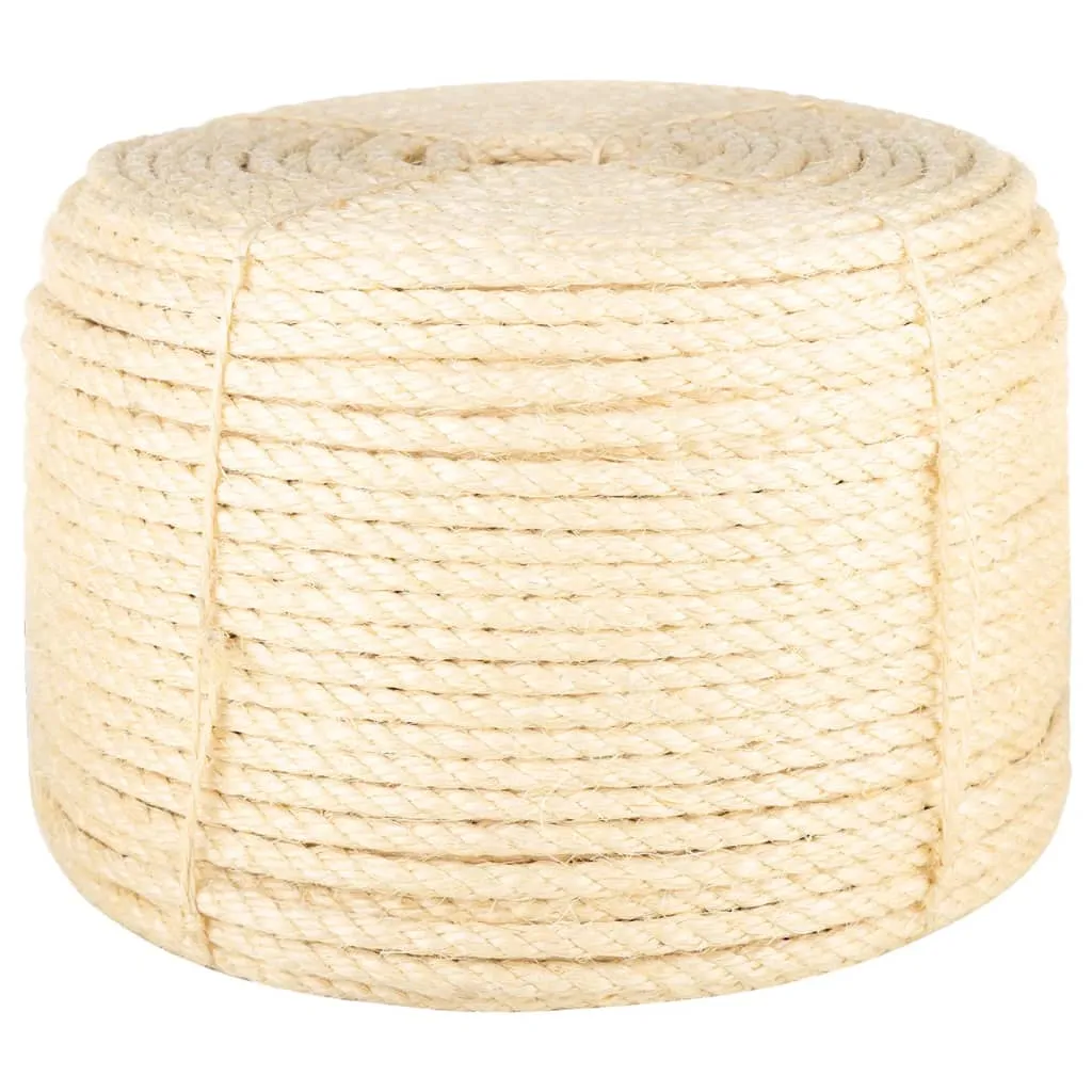 vidaXL Rope 100% Sisal 12 mm 25 m