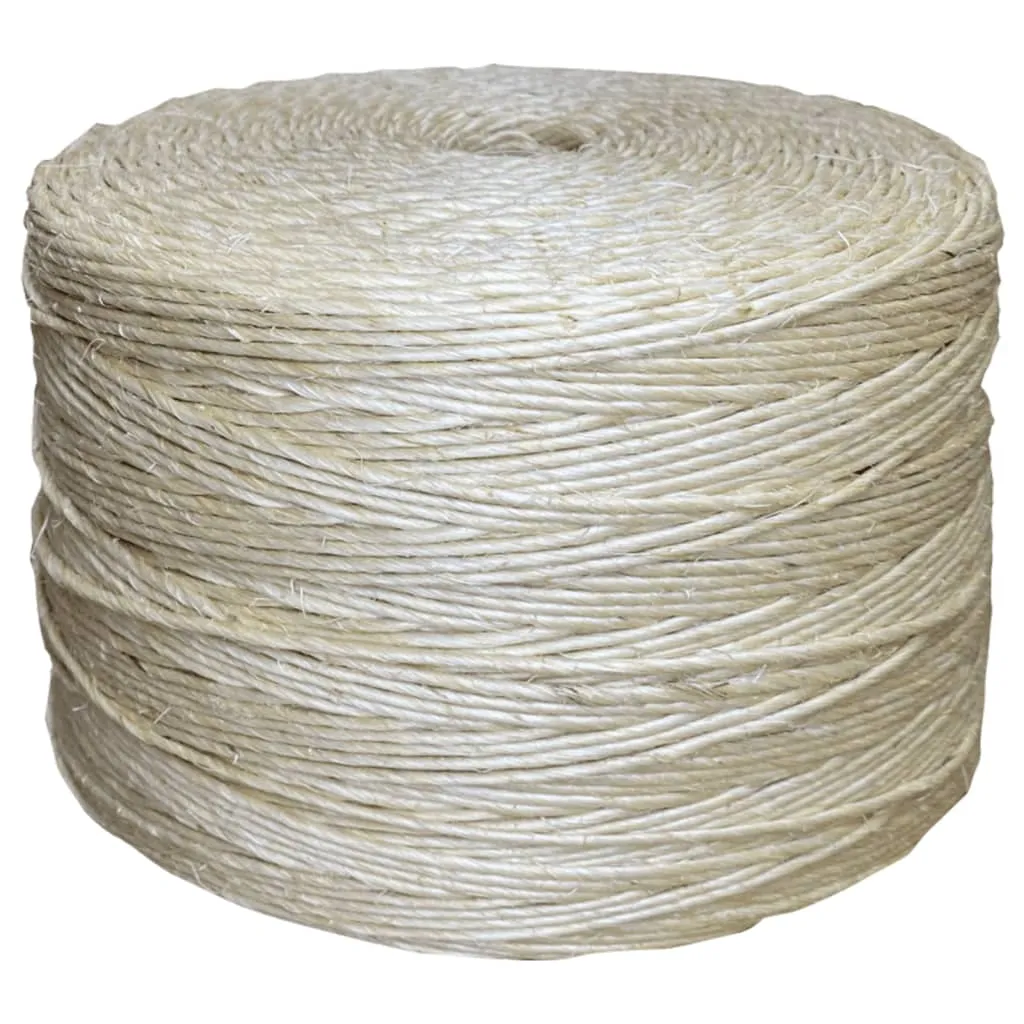 vidaXL Rope 100% Sisal 3 mm 1000 m