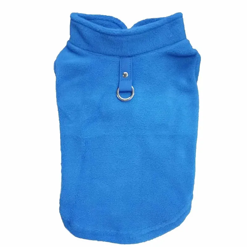Warm Fleece Vest for Small Dogs - Winter Apparel for Puppies and Small Breeds
